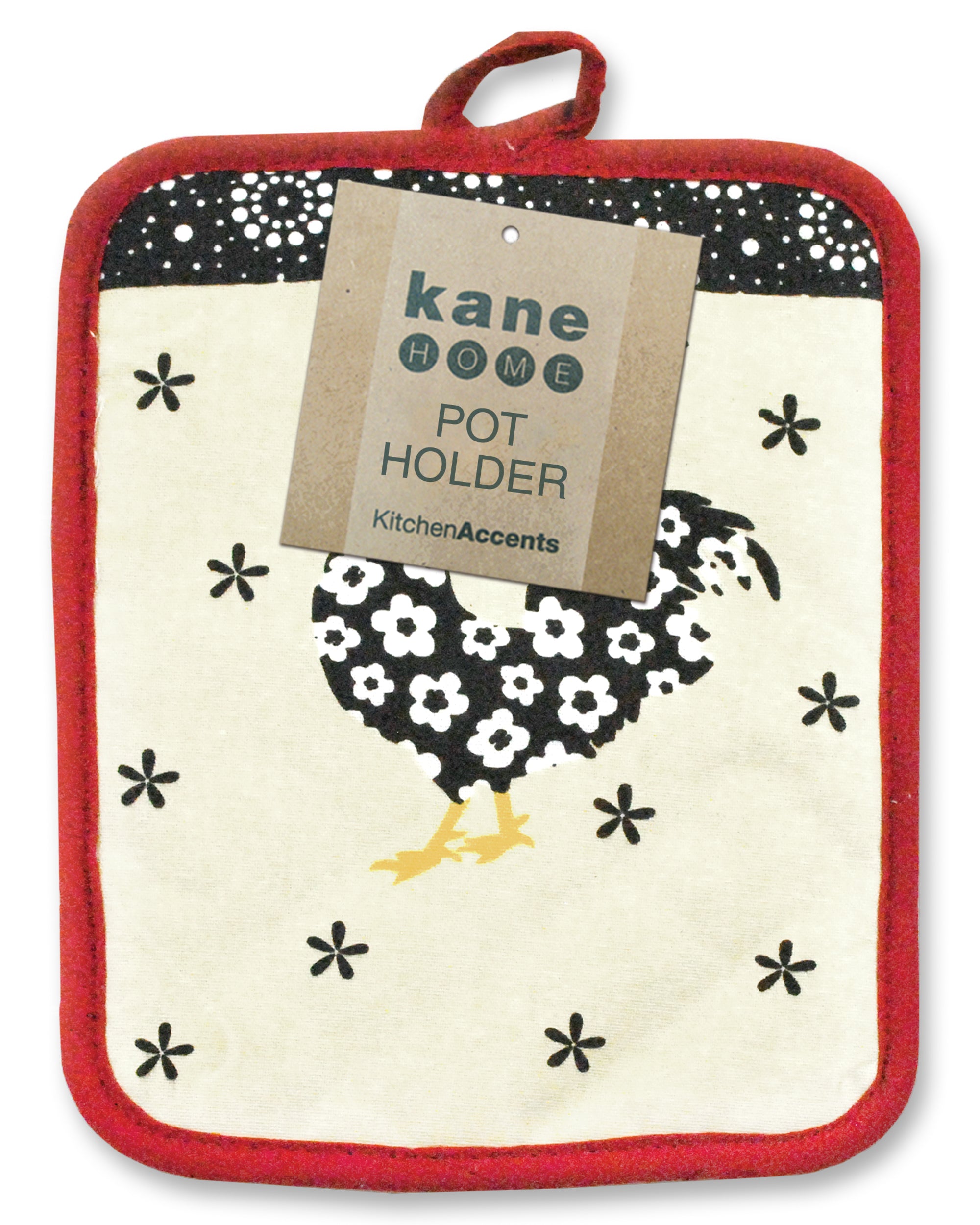 Rooster Patchwork Potholder Set of 2